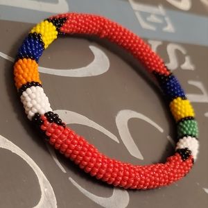 Handmade in Tanzania~Beaded Bracelet